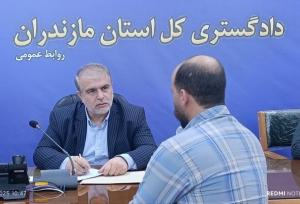 رسیدگی به ۱۷۰ درخواست مردمی در دیدار مسئولان قضایی مازندران