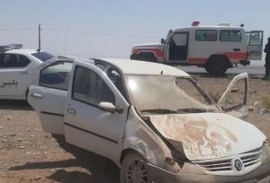 واژگونی ال نود در محور سرخه‌-آرادان؛ ۵ نفر مصدوم شدند