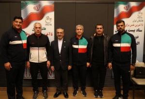 حضور سفیر ایران در ژاپن در جمع کاروان ایران