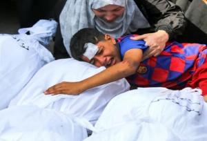 شهادت ۷۵ فلسطینی در حملات امروز رژیم صهیونیستی به نوار غزه