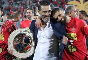 کت قهرمانی بر تن پرسپولیسی‌ها +عکس