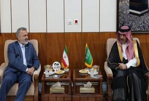 دیدار رئیس سازمان حج و زیارت و سفیر عربستان در ایران