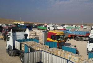 افزایش ترانزیت و صادرات از پایانه مرزی ماهیرود/عبور ترانزیت از مرز ۹۰۰ هزار تن