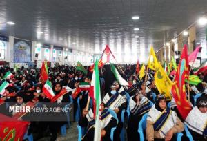 همایش برزگ مقاومت بسیج در زاهدان برگزار شد