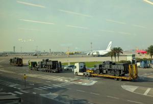 فرود مشکوک هواپیمای نظامی آمریکا در تل‌آویو