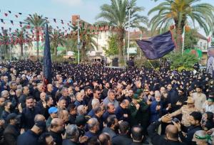 اجتماع فاطمیون در رشت؛ میزبانی پرشکوه مردم از هفت شهید گمنام