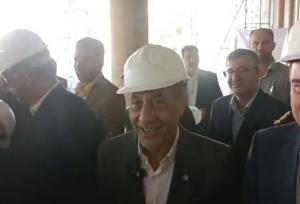 بازدید معاون رئیس جمهور از بیمارستان ۱۷ شهریور برازجان