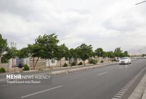 طوفان و کولاک در استان سمنان؛ کاهش دید در محورهای مواصلاتی