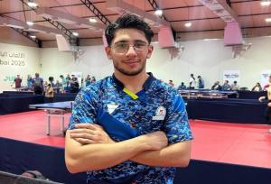 مدال برنز آرشام رمضانی در پاراتنیس روی میز