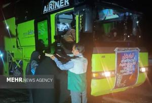 اعزام ۳۲ زائر اولی توانخواه از شهرستان هامون به مشهد مقدس