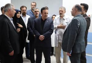استاندار قزوین از بیمارستان ولایت بازدید کرد