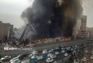 حریق بازار جنت مهار شد