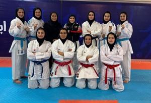 دختران کاراته ناشنوا در یازدهمین اردوی المپیکی
