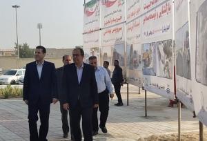 ۱۷ پروژه عمرانی و پارک ۶ هکتاری در بوشهر افتتاح شد