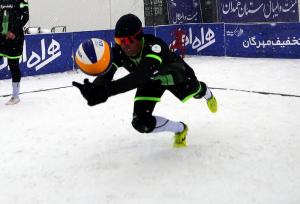 ایران در همدان میزبان نخستین رویداد والیبال برفی آسیا
