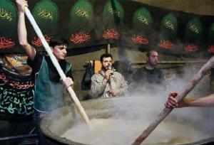 سفره مهربانی حضرت رقیه(س) در فیروزآباد