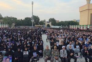 شعار وحدت و انسجام ملی در مراسم اربعین شهدای اقتدار آذربایجان‌شرقی