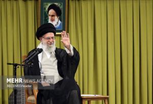 آغاز دیدار رئیس و نمایندگان مجلس شورای اسلامی با رهبر انقلاب
