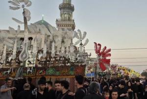 برپایی کاروان علم‌ها در روز ارتحال حضرت معصومه(س) در قم