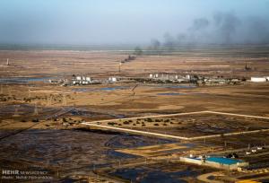 تداوم غبارصبحگاهی در شهرهای صنعتی خوزستان؛ کاهش دما ازفردا آغاز می‌شود