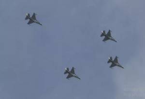 پرواز گسترده جنگنده‌های رژیم صهیونیستی در جنوب سوریه