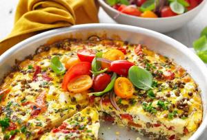 طرز تهیه املت پاستا، یک شام فوری و خوشمزه