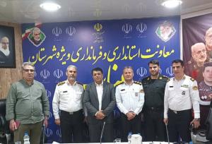 سرگرد محمد مهدی جرنیی به عنوان رئیس جدید پلیس راهور میناب منصوب شد