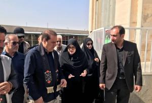 بازدید سخنگوی دولت از پایانه برکت مرز مهران