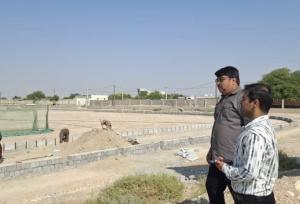 بخشدار مرکزی گناوه: اجرای پروژه چمن طبیعی روستای محمد صالحی تسریع شود
