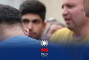 سیلی سنگین به صورت سارق معروف تهرانی در حضور ماموران پلیس