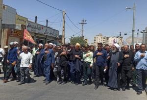 دسته‌روی ایلامی‌ها در روز رحلت پیامبر نور و رحمت و شهادت امام حسن (ع)