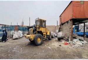 جمع آوری ۱۸۰۰ کیلوگرم پسماند خشک از مراکز غیرمجاز در تهران