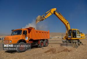 عملیات ساخت ۱۲۱ واحد مسکن روستایی در مازندران آغاز شد