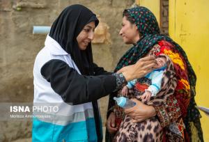 اجرای طرح ملی واکسن فلج اطفال در خاش