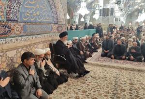 برگزاری مراسم ارتحال امام خمینی و گرامیداشت شهدای ۱۵ خرداد در حرم رضوی