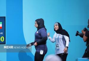 صفاوردی از کسب مدال وزنه‌برداری بانوان بازماند