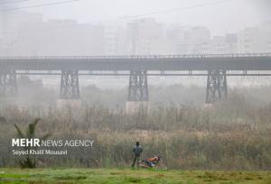 سبزه‌زاری: مه و آلودگی هوا مهمان خوزستان می‌شود
