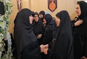 حضور معاون رئیس‌جمهور در مراسم ترحیم شهیدان حملات رژیم صهیونیستی