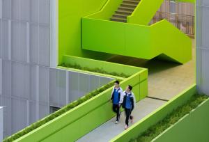 دبیرستان فوتیان؛ وقتی معماری و آموزش به هم می‌رسند!