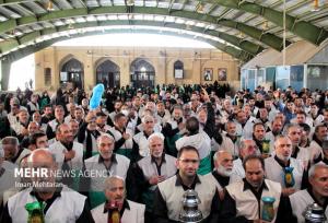 ورود کاروان خادمیاران رضوی به اجتماع امام رضایی‌ها در کرمانشاه