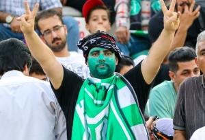 پر شدن جایگاه ویژه و خبرنگاران ورزشگاه تختی توسط تماشاگران!
