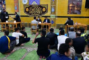 بازدید قضات از زندان کرمانشاه برای رفع پرونده‌های معوق