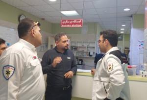 انحراف مینی‌بوس در جاده آبادان به ماهشهر ۲۴ مصدوم بر جا گذاشت