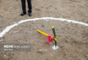 کلنگ‌زنی پروژه ۱۲ واحدی موقوفه قره‌مسانلو در گرگان آغاز شد