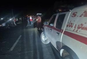 ١٧ مصدوم و ٨ فوتی در دو سانحه رانندگی در جاده فهرج-نرماشیر