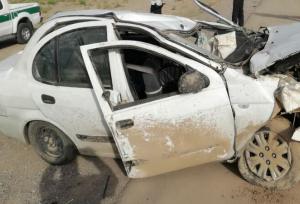 واژگونی تیبا در محور شوش–اهواز؛ کودک ۳ ساله در میان مصدومان