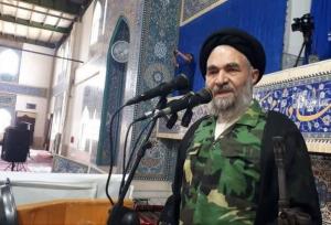 امام جمعه بروجرد با «لباس رزم» خطبه خواند
