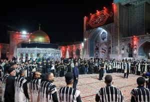 عزاداری سنتی بختیاری‌ها در حرم مطهر رضوی برگزار می‌شود