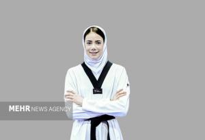 هستی محمدی در رقابت های تکواندو به برتری رسید
