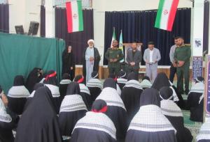 اعزام دانش‌آموزان دختر شهرستان بشاگرد به اردوی راهیان نور